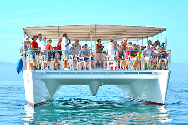 Motorized Catamaran Puerto Vallarta