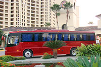 Inside the Puerto Vallarta Party Bus